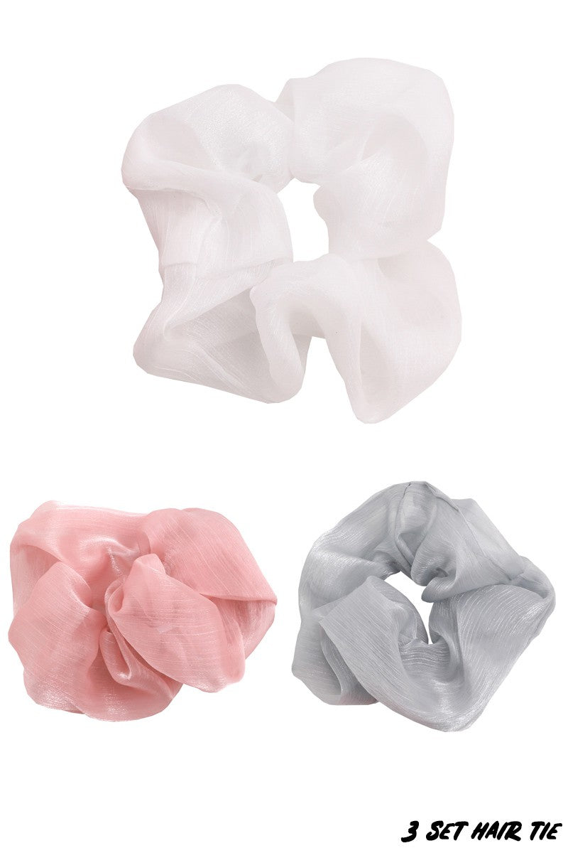Sheer Hair Tie Set