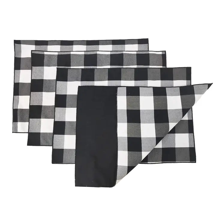 Double Lined Buffalo Check Placemats