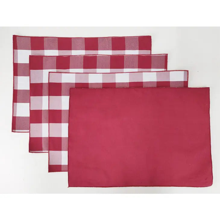 Double Lined Buffalo Check Placemats