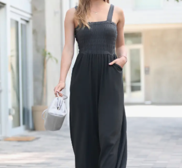 Charcoal Jumpsuit