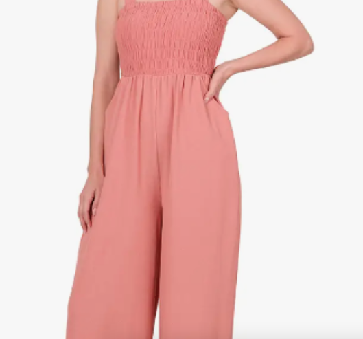 Rosy Pink Jumpsuit