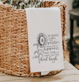 Advice From a Sunflower Towel