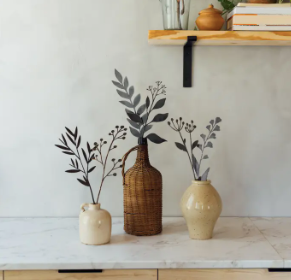 Raw Steel Botanical Stems
