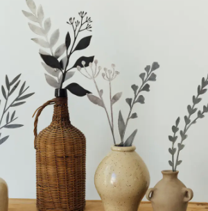 Raw Steel Botanical Stems