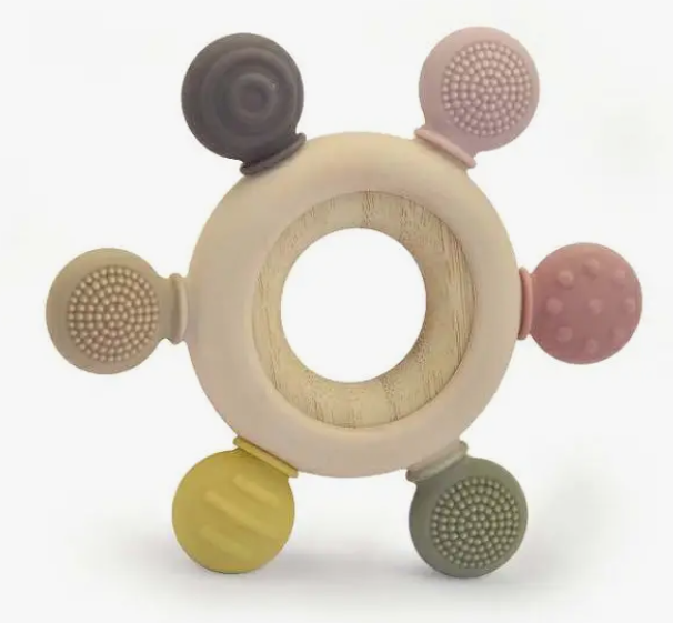 Silicone Wood Teether