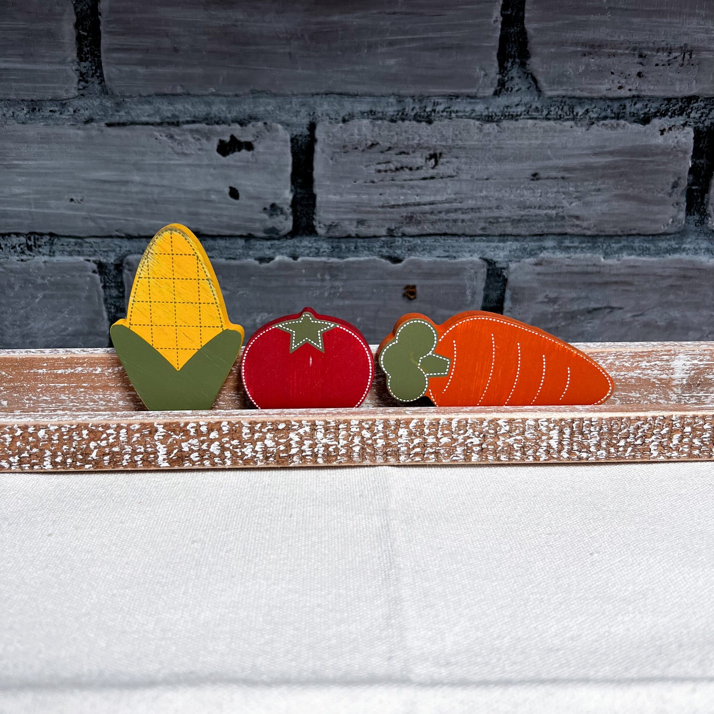 NEST - Wooden Shapes - Vegetables
