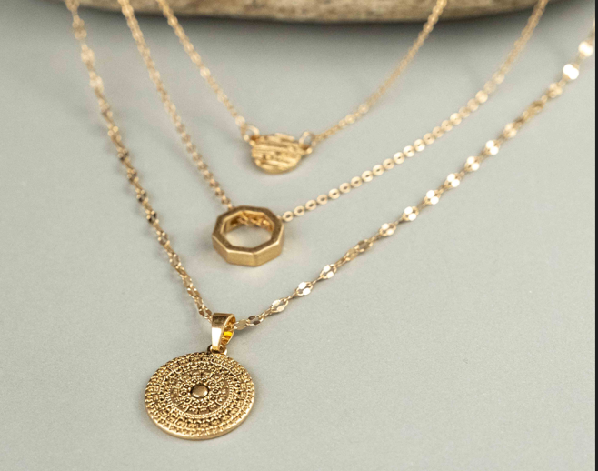 Savannah Necklace Gold
