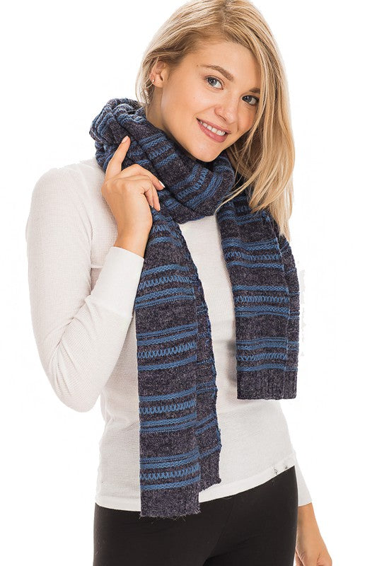 Woven Striped Scarves
