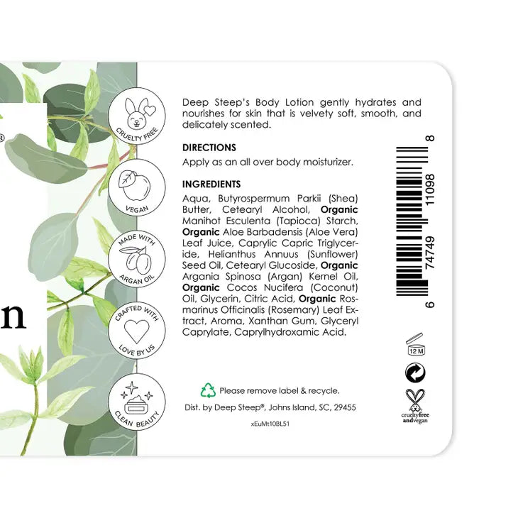 Body Lotion - 10oz