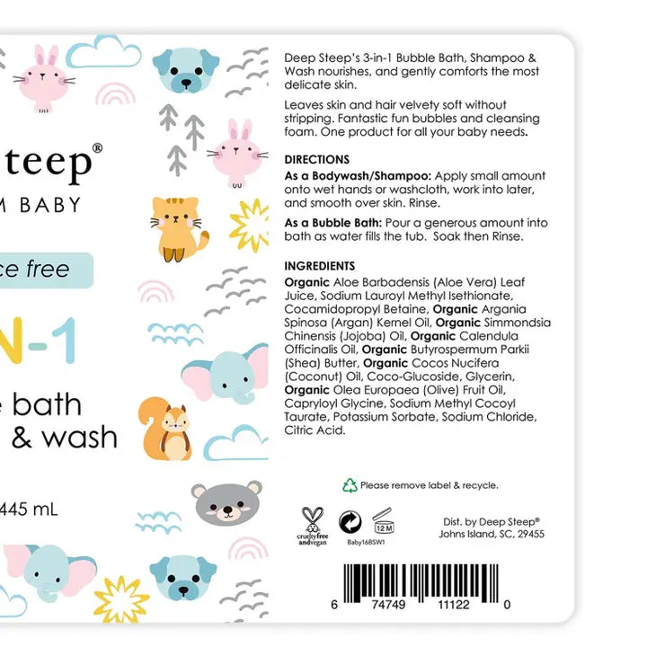 3-in-1 Baby Shampoo