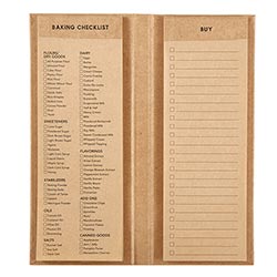 Baker's Planner