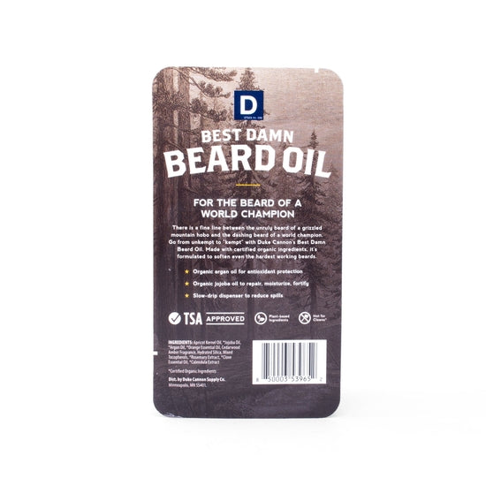 Best Damn Beard Oil