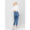 Mid-Rise Slim Straight Crop Jean
