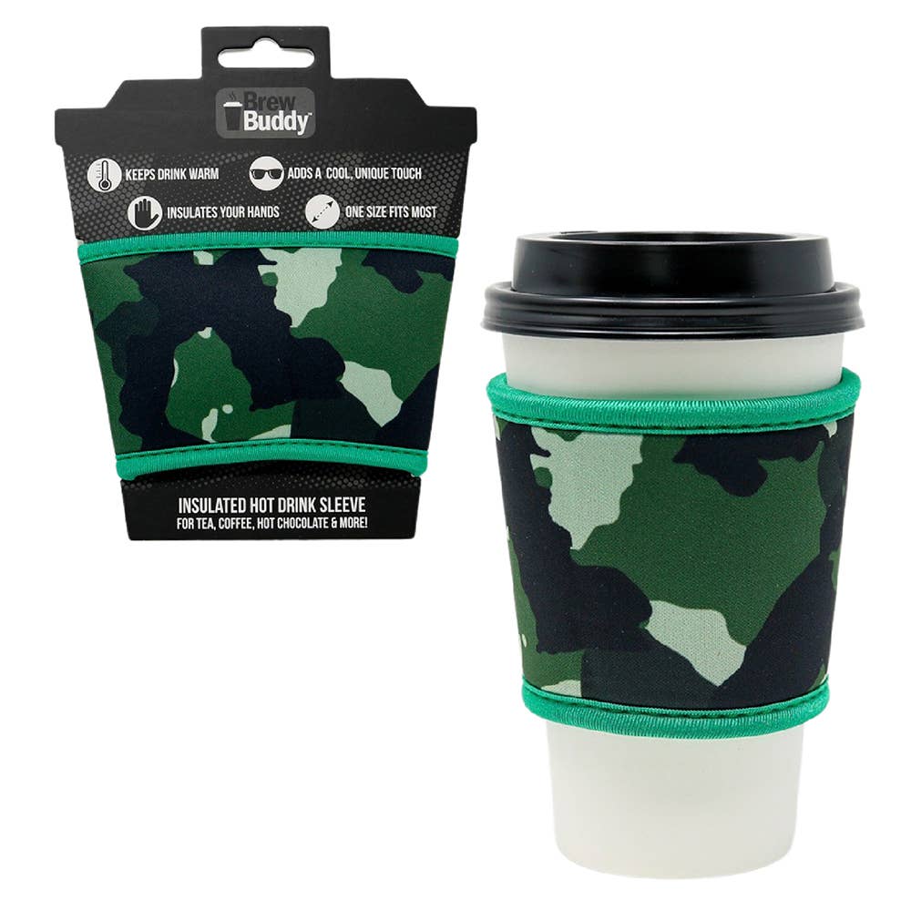 Brew Buddy Coffee + Hot Chocolate Sleeve | Camo