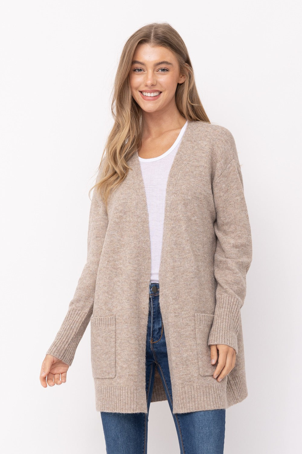 Long Sleeve Knit Cardigan