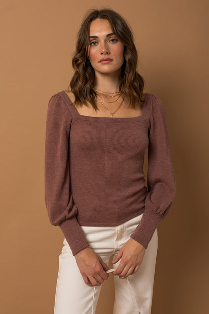 Puff Long Sleeve Top