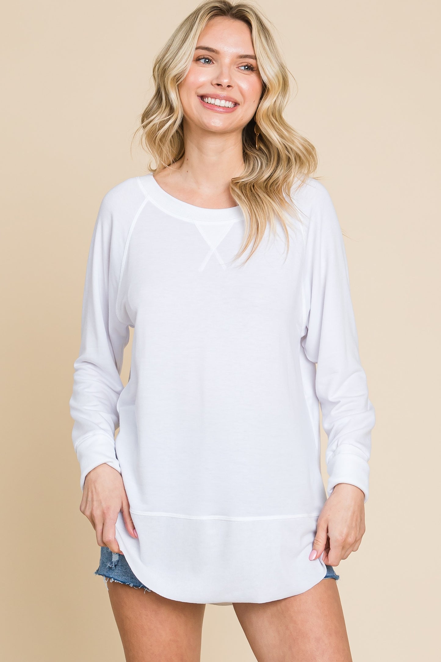 Relaxed Pullover Top