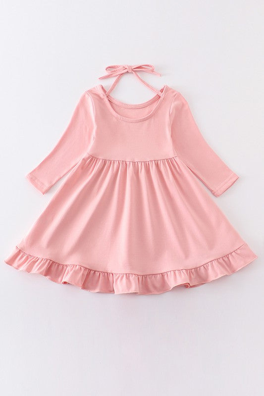 Pink Ruffle Girl Dress