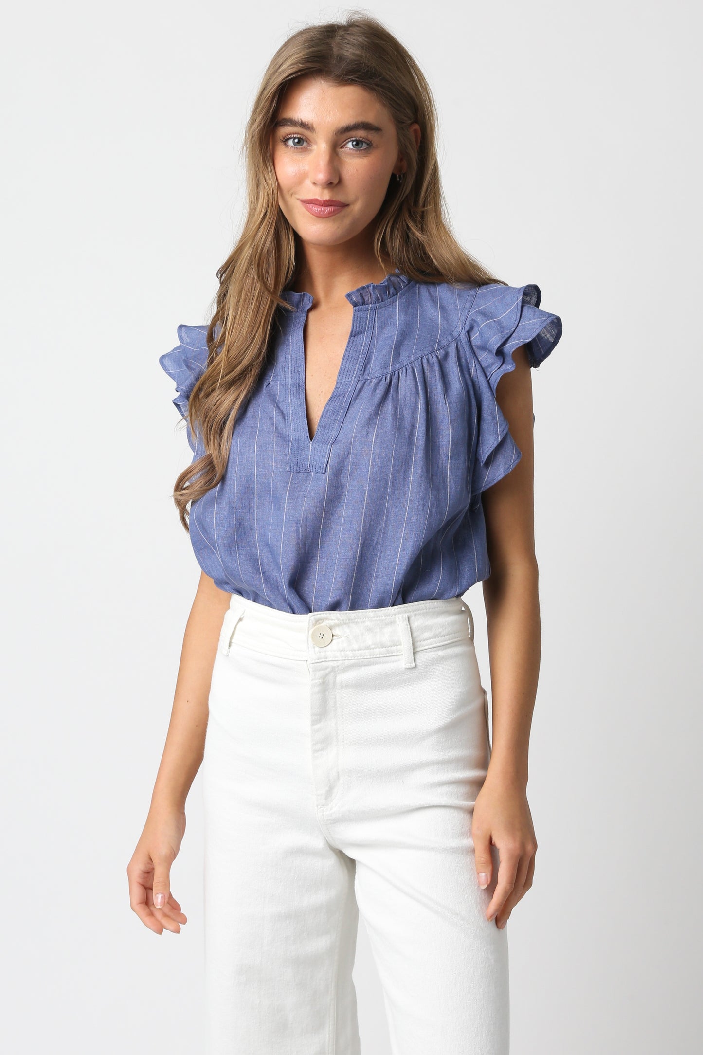 Laura Linen Top