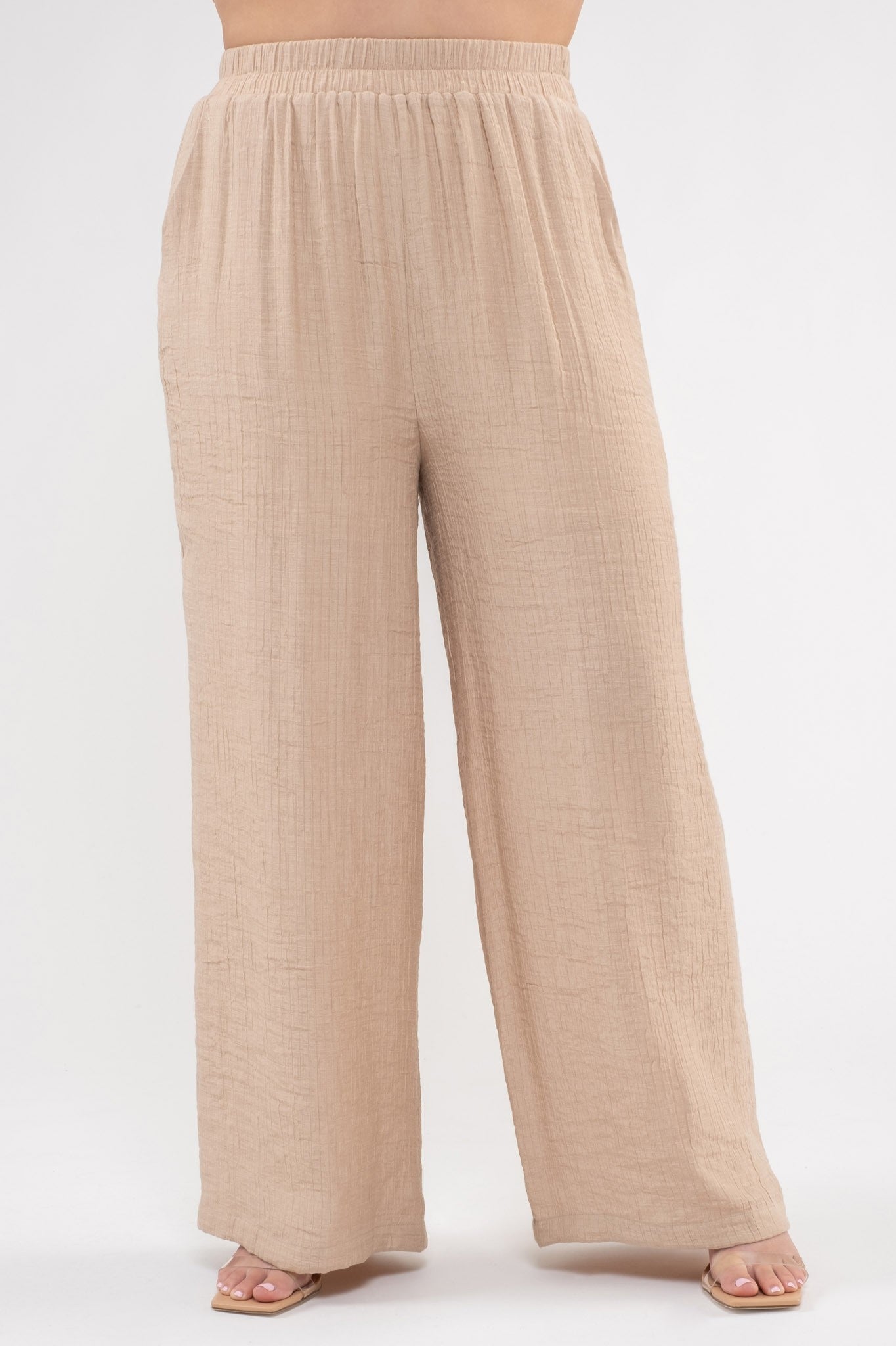 Plus Light Weight High Rise Pants