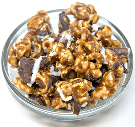 Turtle Pecan Popcorn