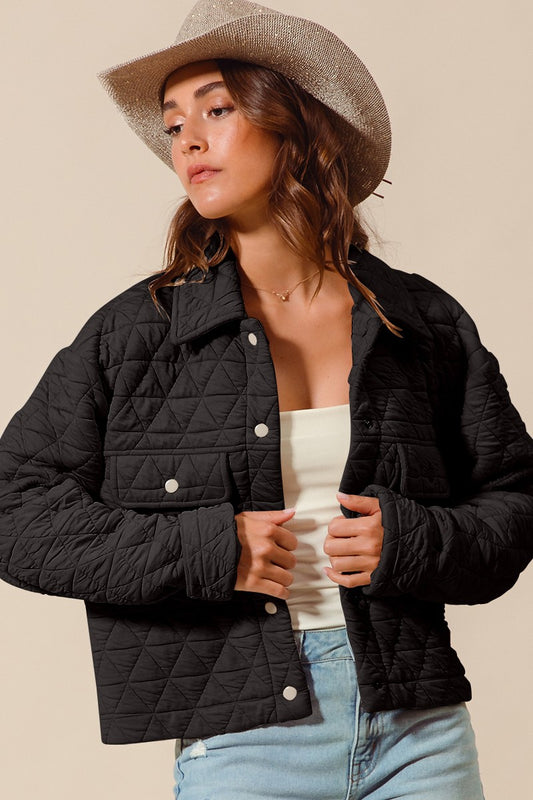 Triangle Quilted Jacket