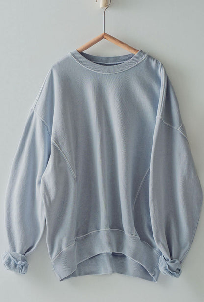 Oversized Organic Crewneck Sweatshirt