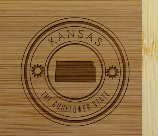 Kansas State Stamp serving board