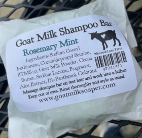 Goat Milk Shampoo Bar
