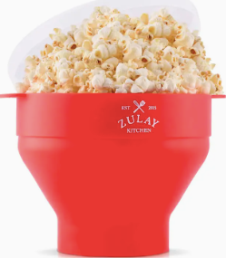 Microwave popcorn bowl