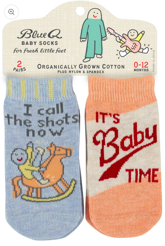 Blue Q - Baby Socks