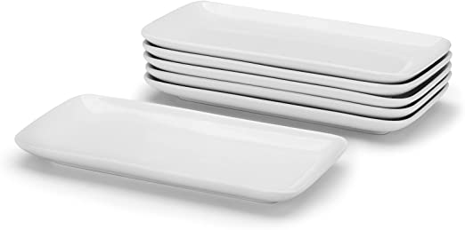 White Ceramic Serving Platter