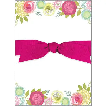 Chunky Bow Notepad