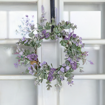 14in Lavender Eucalyptus Wreath