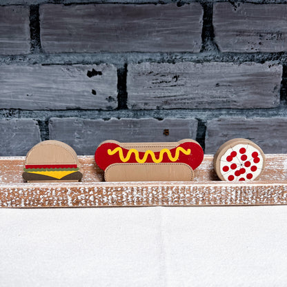 NEST - Wooden Shapes - Fast Food