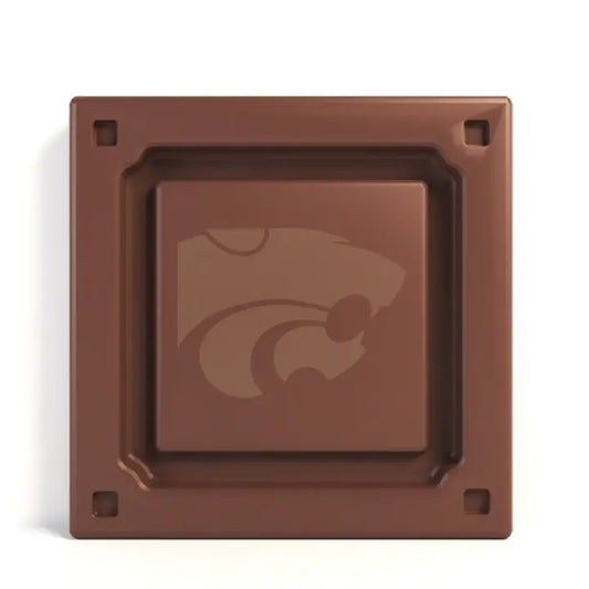 Kansas State Wildcats Embossed Chocolate Bar