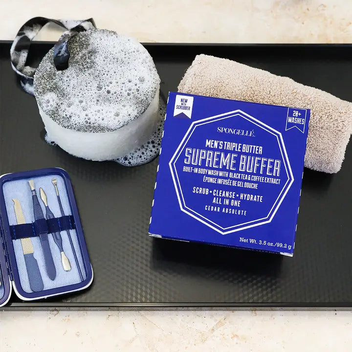 Spongelle Men's Supreme Body Buffer