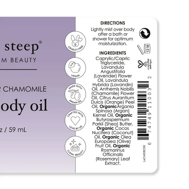 Dry Body Oil - Lavender Chamomile