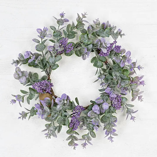 14in Lavender Eucalyptus Wreath