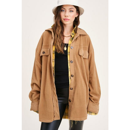 Plush jacket