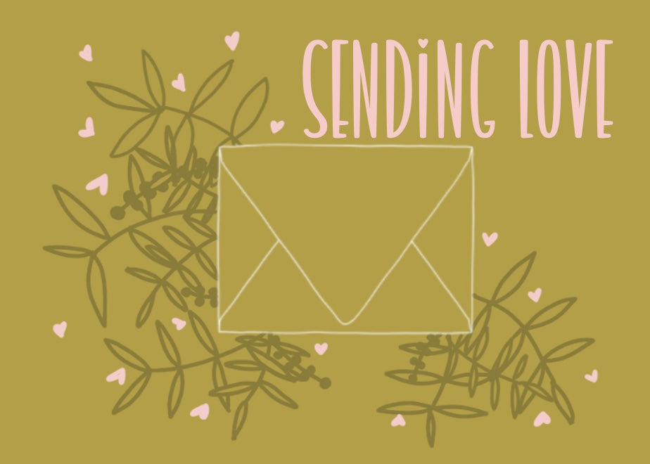 Sending Love envelope