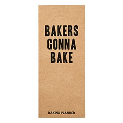 Baker's Planner