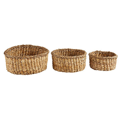 Weaved Round Baskets
